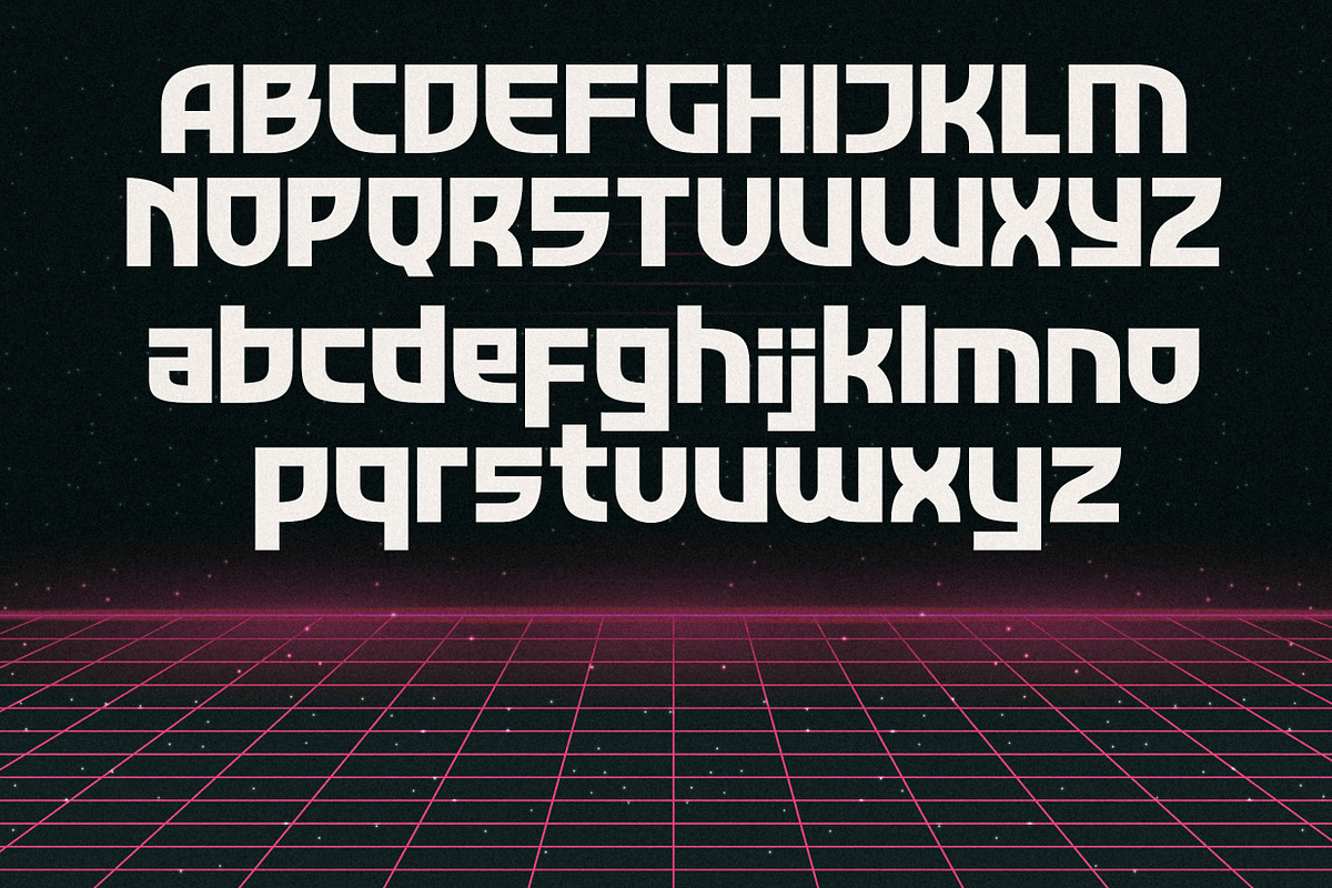 Techwear - Retro Futuristic Fonts, a Font by Konstantine Studio (Photo 7 of 8)
