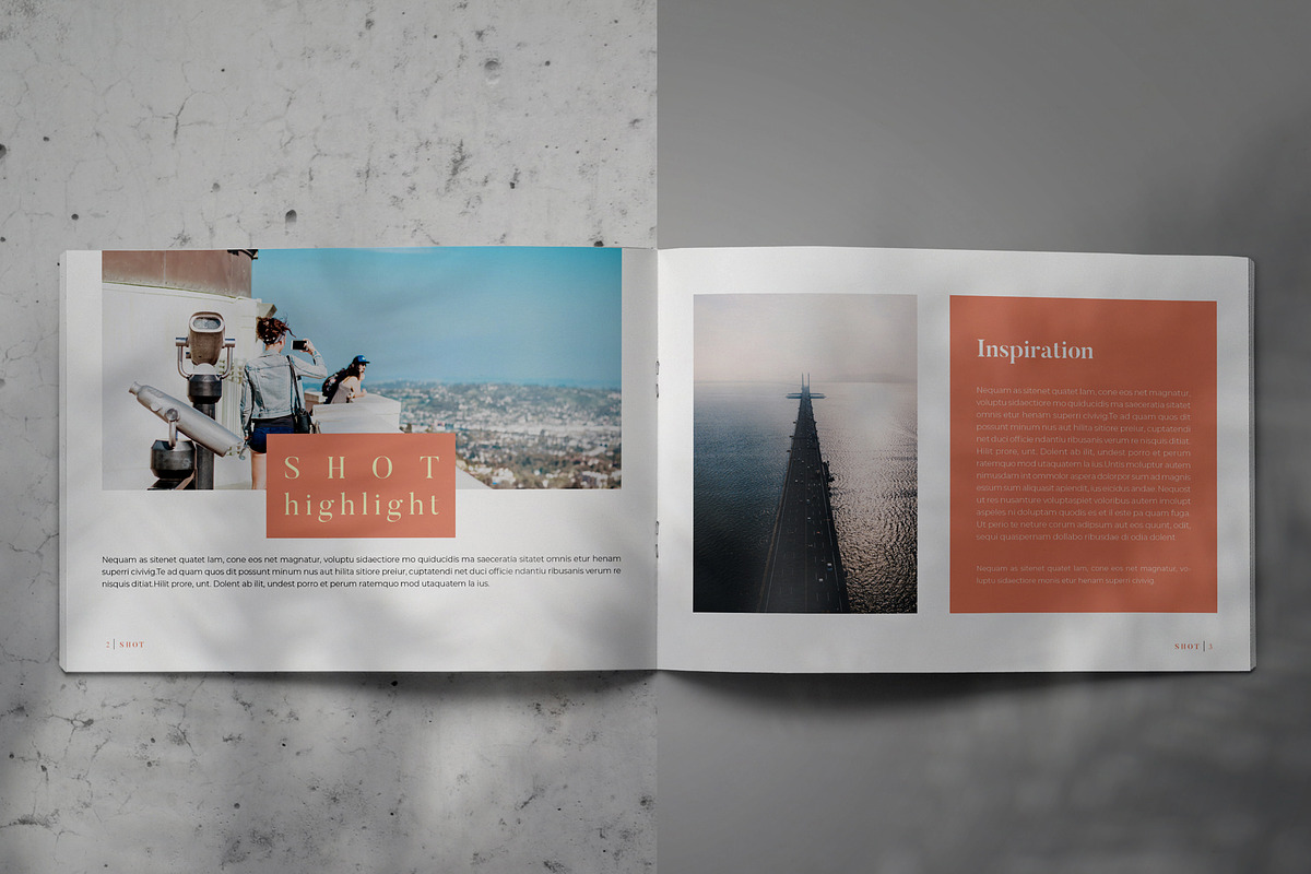 SHOT - Brochure Lookbook Template, a Brochure Template by Indotitas (Photo 2 of 9)