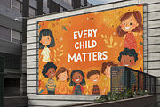 Every Child Matters | Orange T-Shirt, an Illustration by DesignHub (Thumbnail 3 of 3)