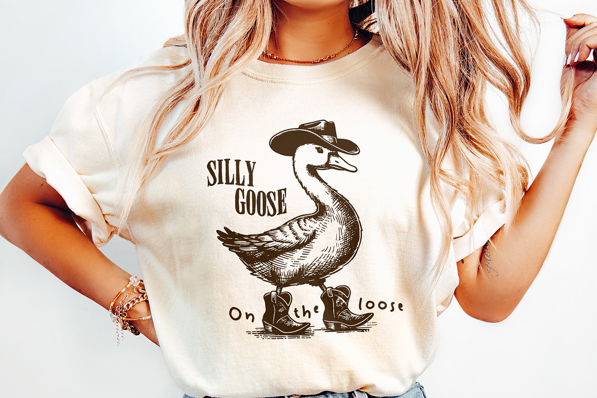 Silly Goose on the Loose PNG, Funny, an Illustration by SharpMarketplace (Photo 5 of 9)