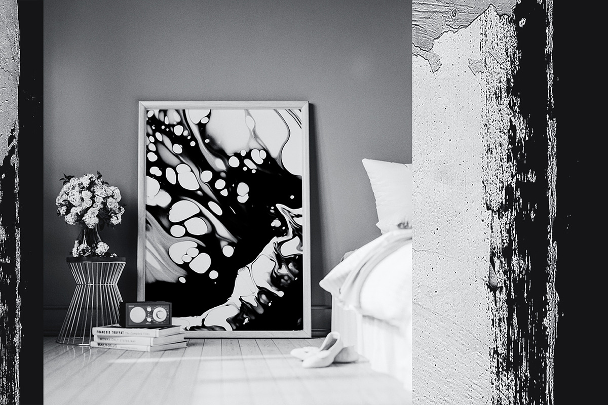 Black & White textures, a Texture Graphic by Mirror Flow (Photo 10 of 12)