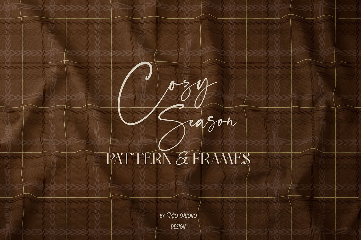 100+ Cozy Season - Patterns & Frames, a Pattern Graphic by Mio Buono (Photo 14 of 15)