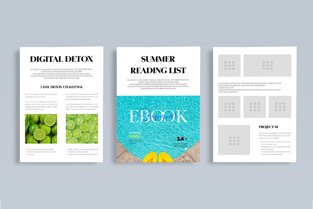 Ebook Template preview 7