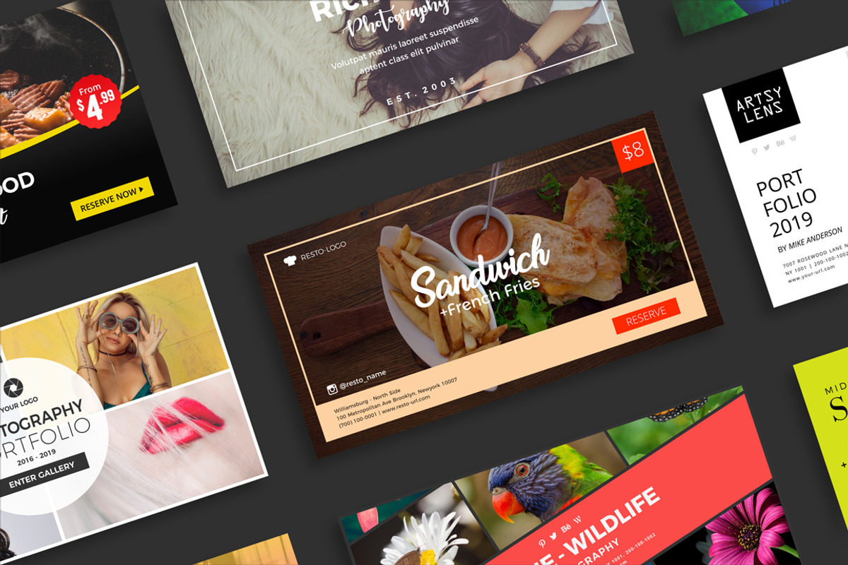 Creative Social Media Pack Vol.2, a Social Media Template by Studio Siv