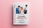 Heaven Funeral Program Template, an Invitation Template by Creatiya Type (Thumbnail 5 of 6)