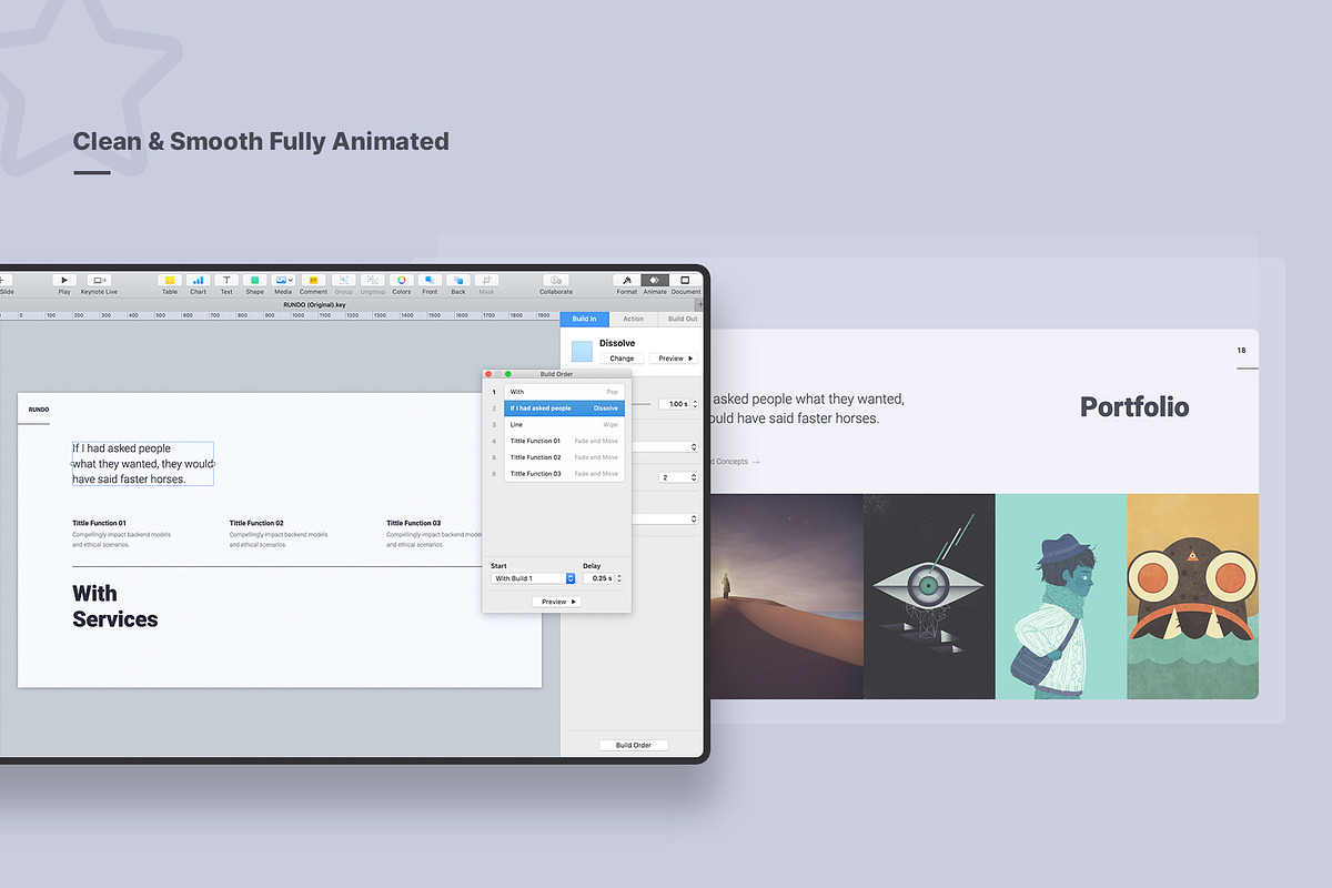 RUNDO - Minimal Template, a Presentation Template by SimpleSmart (Photo 4 of 7)