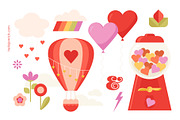 Forever Love Illustration Collection, a Decorative Illustration by hellojenrich (Thumbnail 3 of 8)