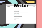 Other Writer, a Websites & App Template by Other Themes (Thumbnail 1 of 4)