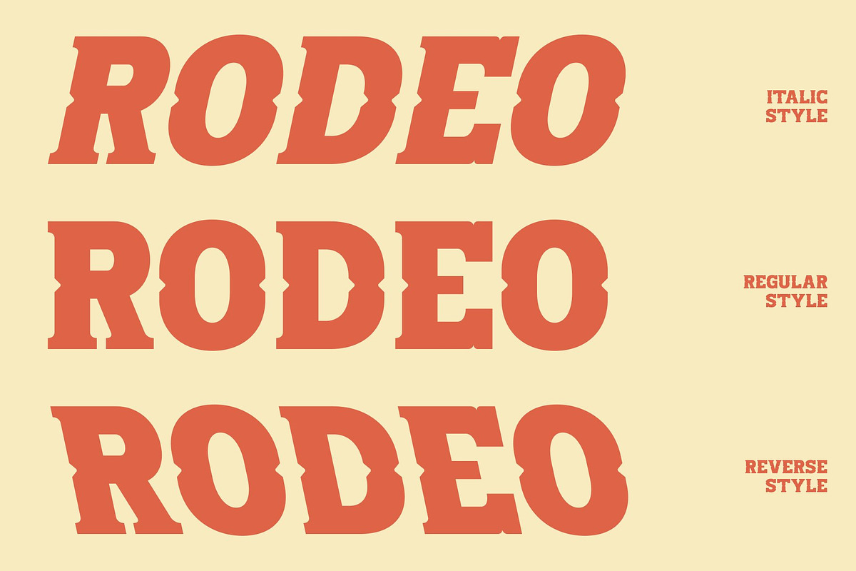 CS Modley – Western Font, a Slab Serif Font by Craft Supply Co. (Photo 2 of 8)