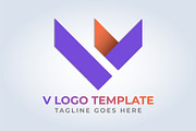 V Letter Call Center Logo Template, a Branding & Logo Template by arslantanoli (Thumbnail 4 of 4)