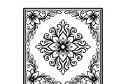 50 Elegant Floral Ornament Bundle, a Decorative Illustration by Amazin_art (Thumbnail 19 of 42)