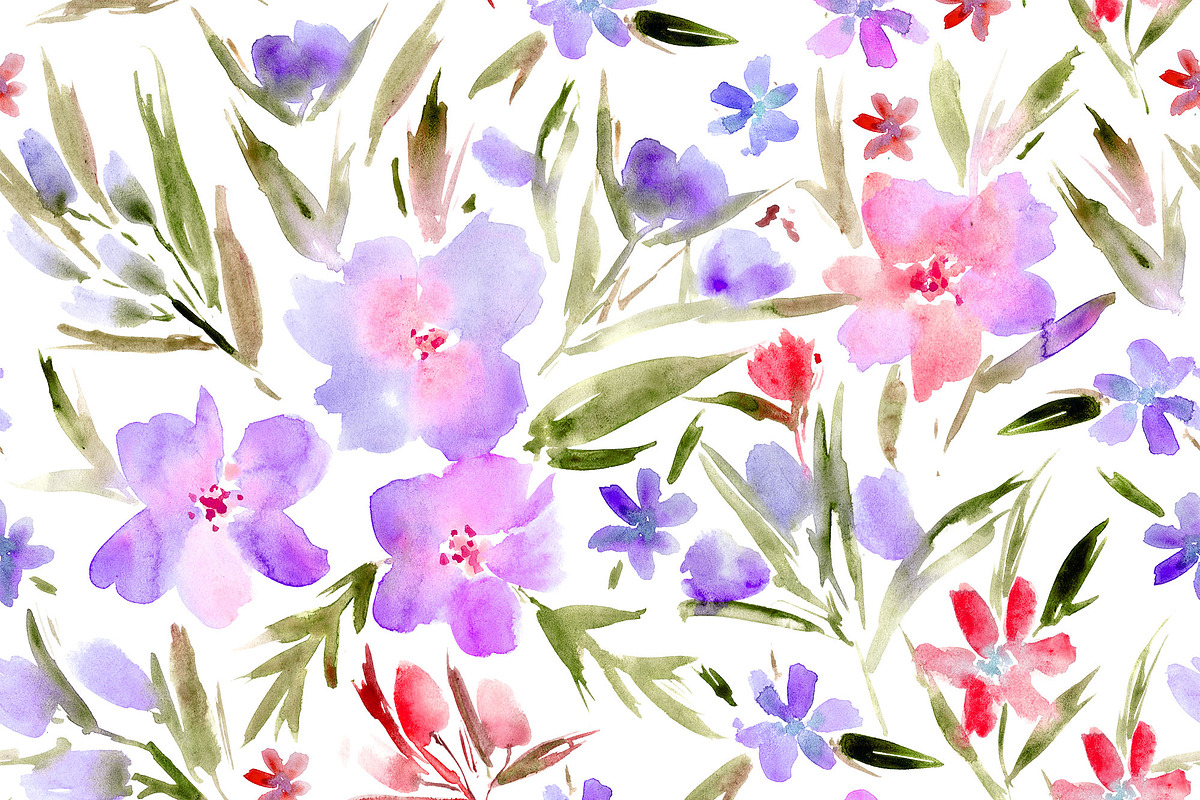 Royal garden - seamless florals, a Pattern Graphic by Katerina Tova (Photo 15 of 15)