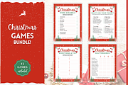Christmas Games BUNDLE - 13 games!, a Templates & Theme by Templatables (Thumbnail 2 of 9)