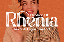 Rhenia - Elegan Display Font