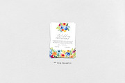 Bright Watercolor Spring Flowers, an Illustration by GraphicsDish (Thumbnail 4 of 4)