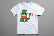 St. Patrick’s Day Leprechaun Clipart, an Illustration by T-shirt Pond (Thumbnail 2 of 5)