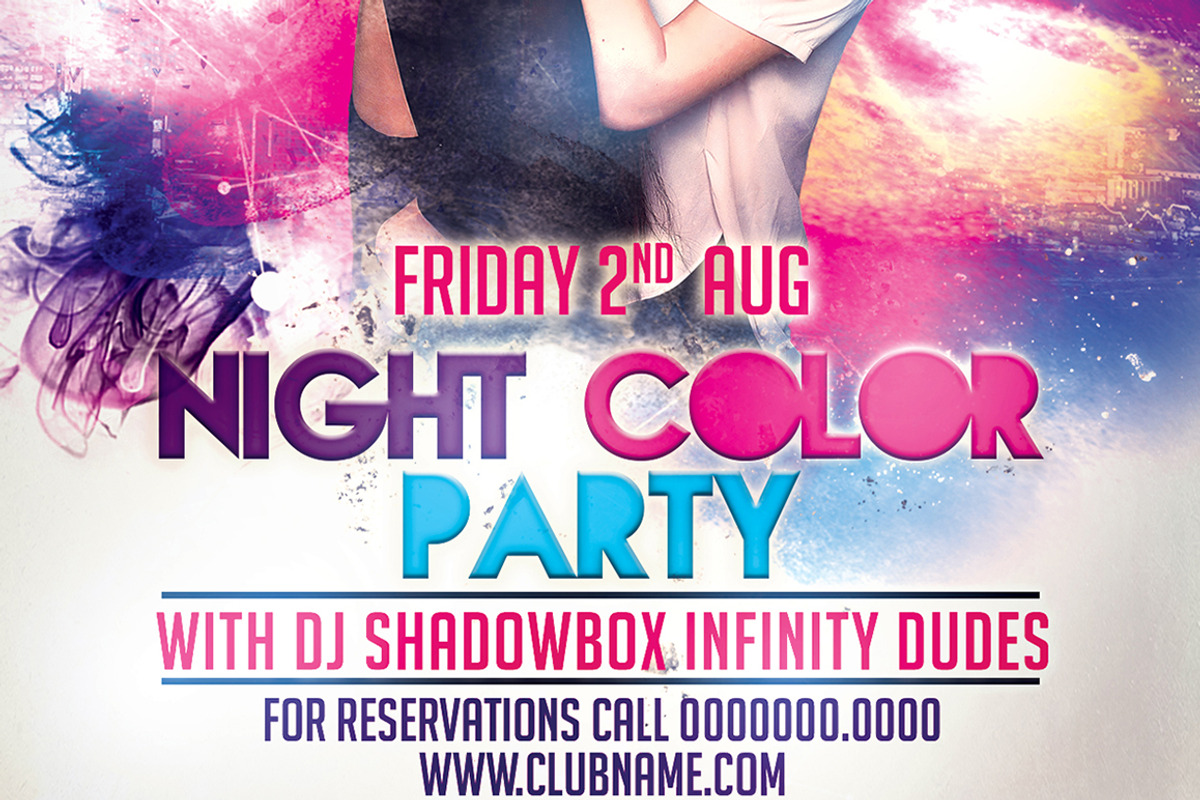 Night Color, a Flyer Template by What a Story (Photo 2 of 5)