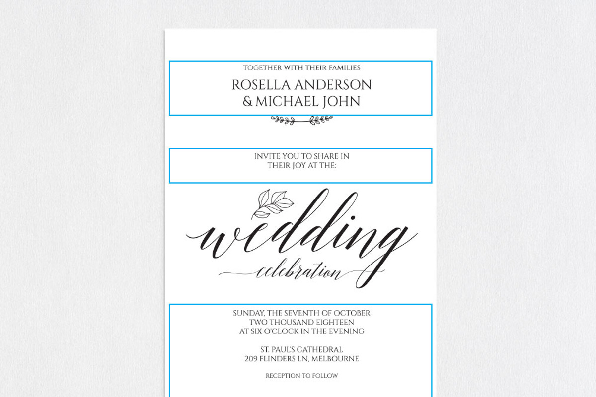 Invitation Template SHR426, an Invitation Template by Shafura_Wedding (Photo 4 of 5)