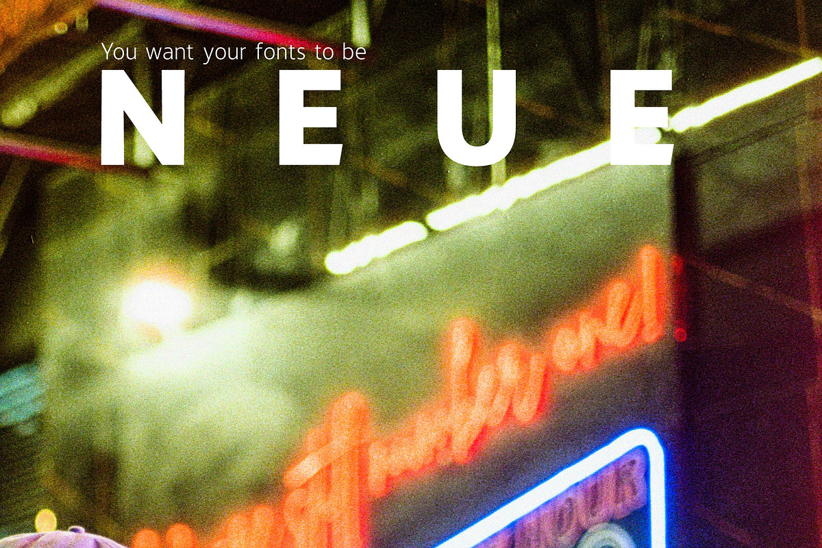 Linear Form Neue | A Sans Serif Font, a Sans Serif Font by Supersimbo © (Photo 4 of 11)