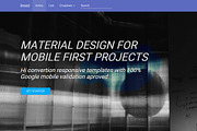 8 Bootstrap One-Page templates, a Websites & App Template by Bootstraptor (Thumbnail 5 of 10)