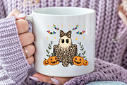 Leopard Ghost Coquette PNG, an Illustration by Craft Nest (Thumbnail 4 of 6)