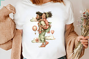 Whimsical Father and Child PNG Clipa, an Illustration by CreationArt (Thumbnail 4 of 7)