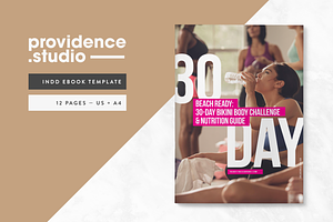 Fitness Bold Ebook Template
