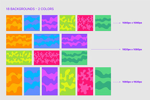 Vector Fluid Waves And Blobs