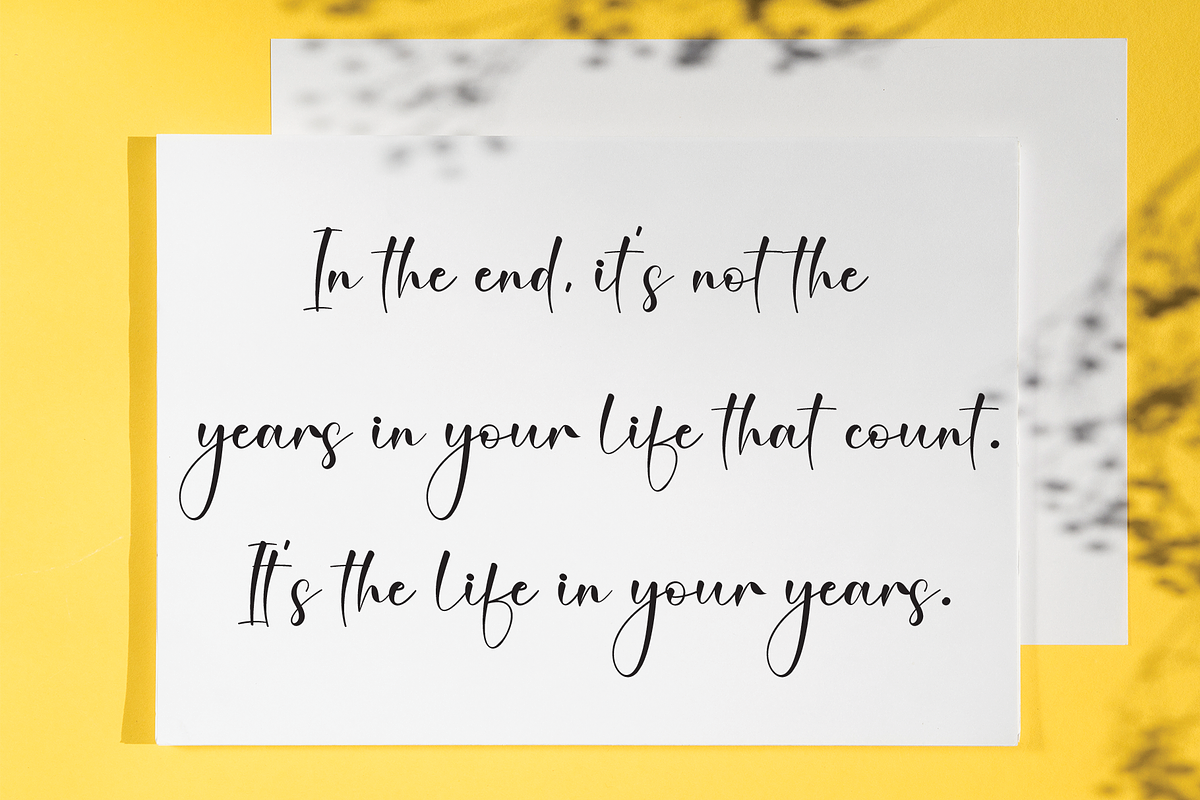 Romantic Signature | Script Font, a Handwritten Font by Scratchones (Photo 4 of 8)
