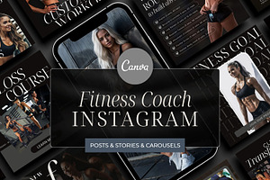 Fitness Coach Instagram Template