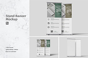 Roll Up Banner Mockup, an Advertising Mockup by MA-KING_ART (Thumbnail 1 of 3)