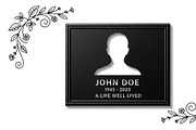 memorial plaque laser cut design, a Graphic by Amazin_art (Thumbnail 31 of 31)