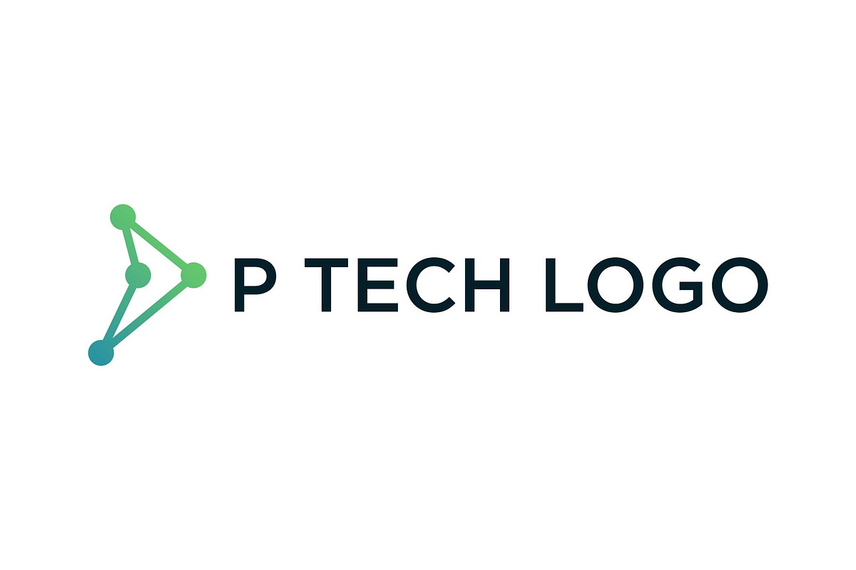 P Tech Logo Design, a Branding & Logo Template by FransiskaDesign
