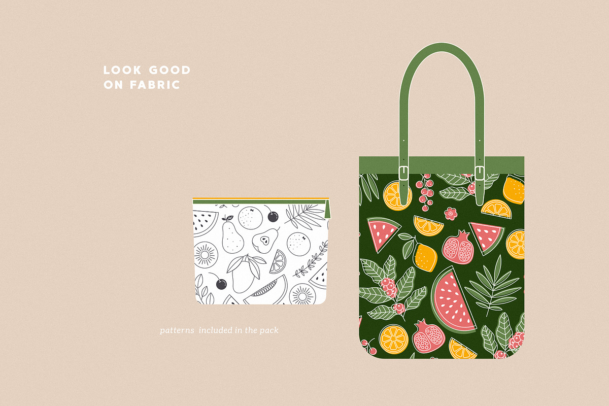Minimalist fruits collection, a Food Illustration by adehoidar (Photo 7 of 9)