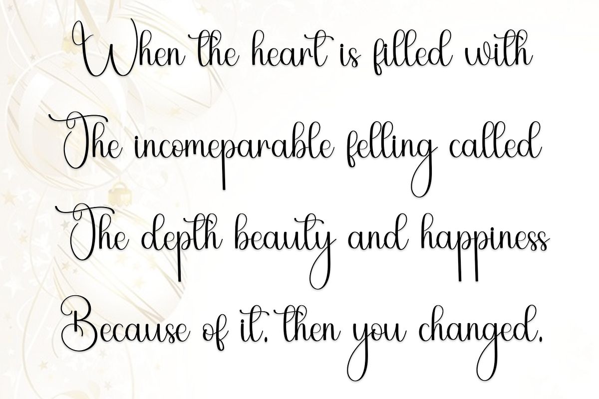 Snowing Dreaming, a Handwritten Font by FreshTypeINK (Photo 7 of 8)