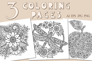 Flower Coloring Pages