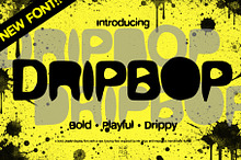 DRIPBOP FONT