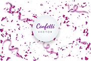 5 Dark Pink Gradient Confetti, an Object Graphic by DESIGNSKIT (Thumbnail 2 of 4)
