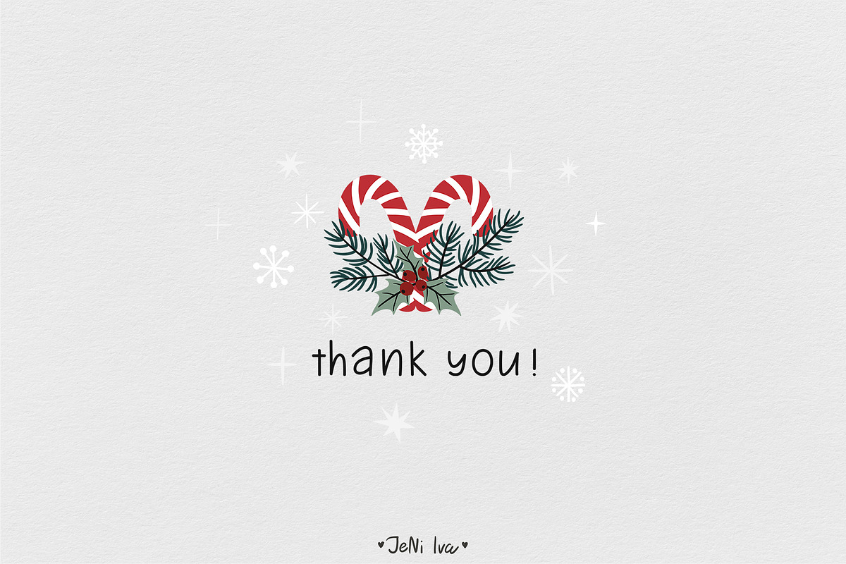 Santa & Nutcracker Christmas Clipart, a Decorative Illustration by Jenny Quince (Photo 12 of 12)