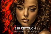 Retouch Photoshop Actions 215 Bundle, an Action Add-On by ARTNEST (Thumbnail 1 of 15)