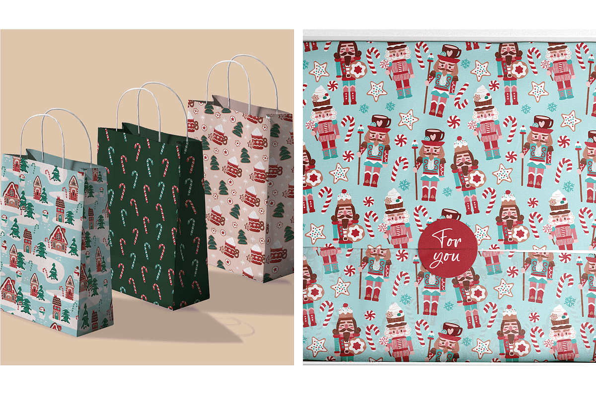 Sweet Christmas Cookies Pattern Set, a Pattern Graphic by CreativeChristiana (Photo 4 of 12)