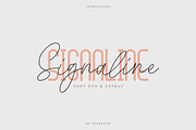 Signaline - Font Duo + Extras, a Script Font by Typehand Studio (Thumbnail 1 of 16)