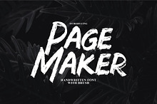 Page Maker - Handwritten Brush