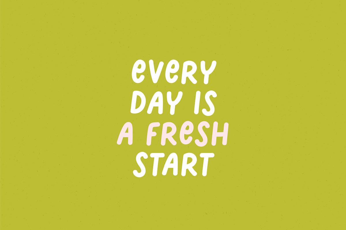 Good Avocado | Handwritten font, a Font by JuliaVolkova (Photo 2 of 7)