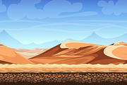 Palm trees in desert, an Illustration by Nearbirds (Thumbnail 2 of 2)