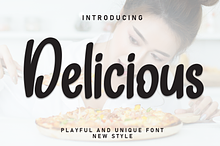 Delicious | Script Font