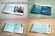 Brochure A4 Mockup, a Print Template by MockUps Gallery (Thumbnail 2 of 4)
