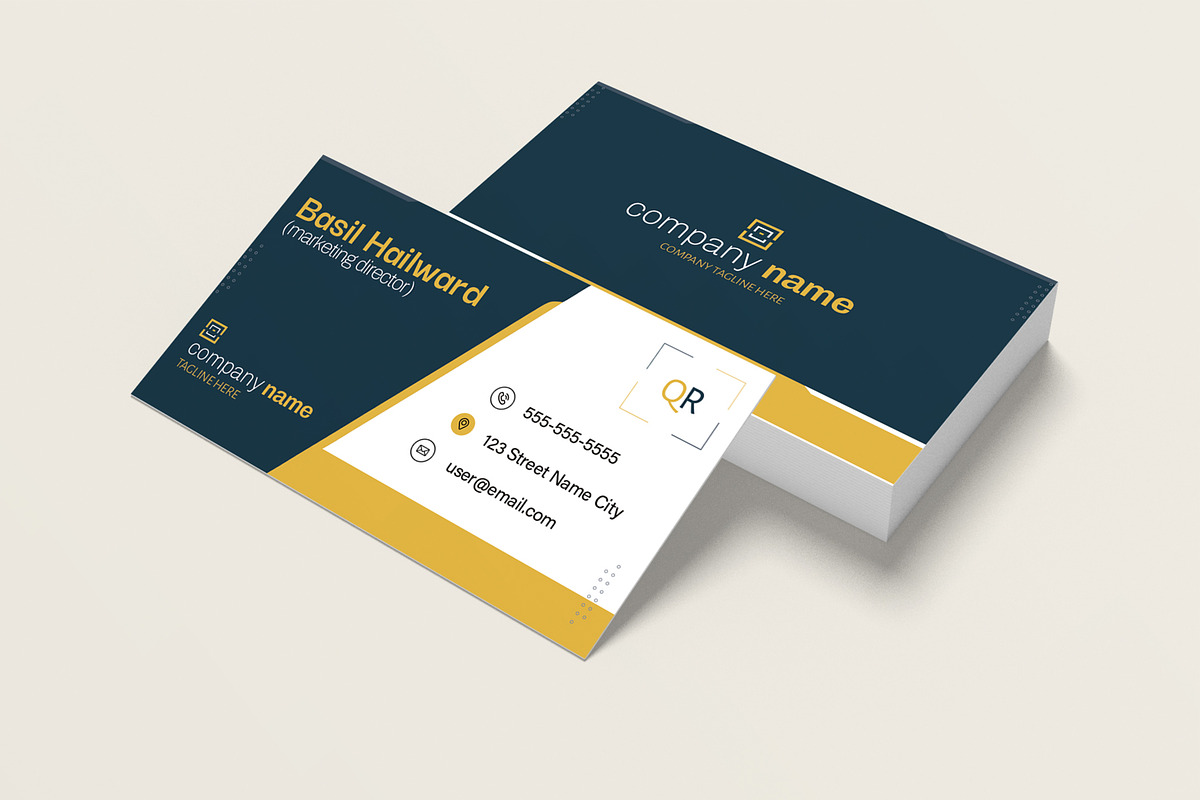 Business Card Template, a Business Card Template by MightyDesign (Photo 2 of 6)