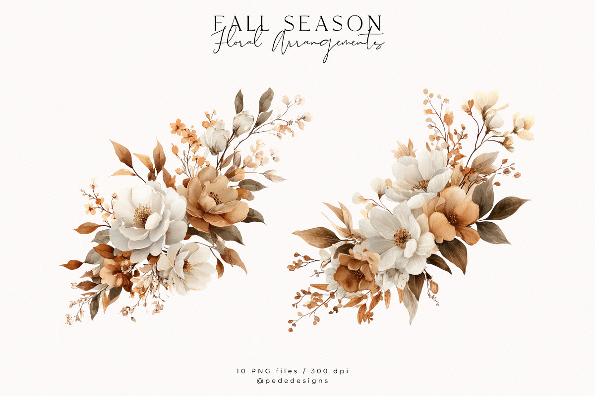 Fall Season Collection, a Seasonal Illustration by PeDe Designs (Photo 15 of 32)