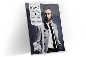 Magazine Template InDesign 12